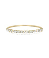 Multi Shape Diamond Bangle - 79e | Everyday 14K Gold Jewelry