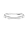 Channel Diamond Baguette Bangle - 79e | Everyday 14K Gold Jewelry