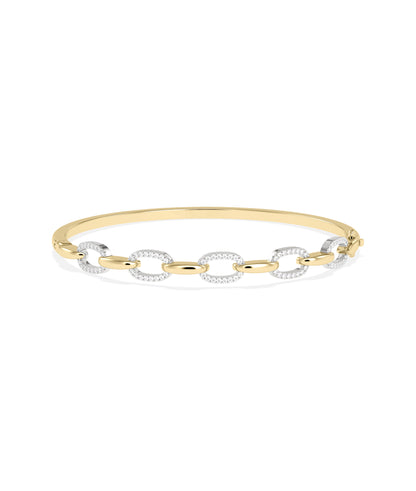 Diamond Link Bangle