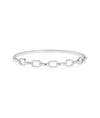 Diamond Link Bangle - 79e | Everyday 14K Gold Jewelry