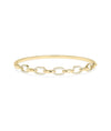 Diamond Link Bangle - 79e | Everyday 14K Gold Jewelry