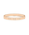 Custom Date Diamond Bangle - 79e | Everyday 14K Gold Jewelry