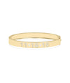 Custom Date Diamond Bangle - 79e | Everyday 14K Gold Jewelry