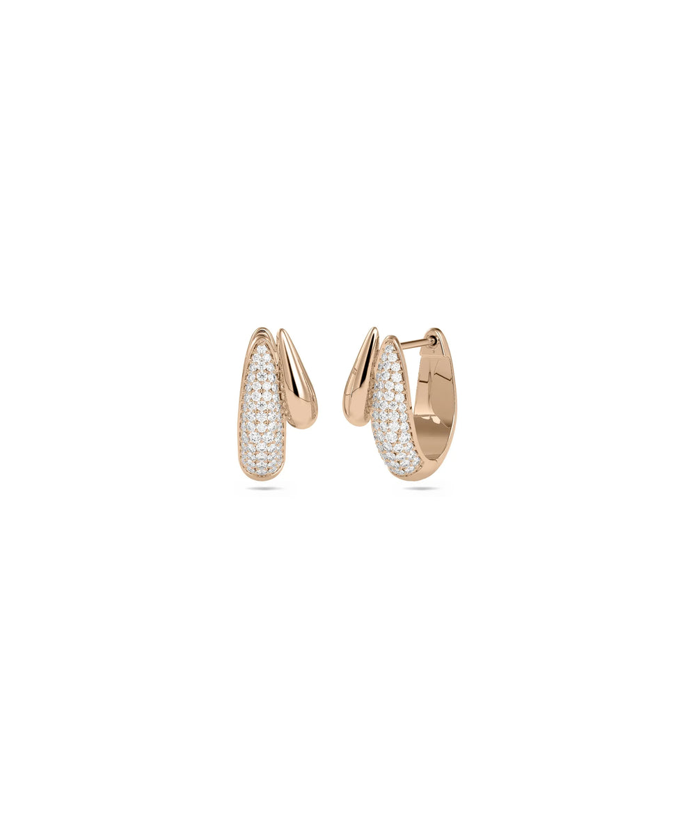 Diamond Earrings - 79e | Everyday 14K Gold Jewelry