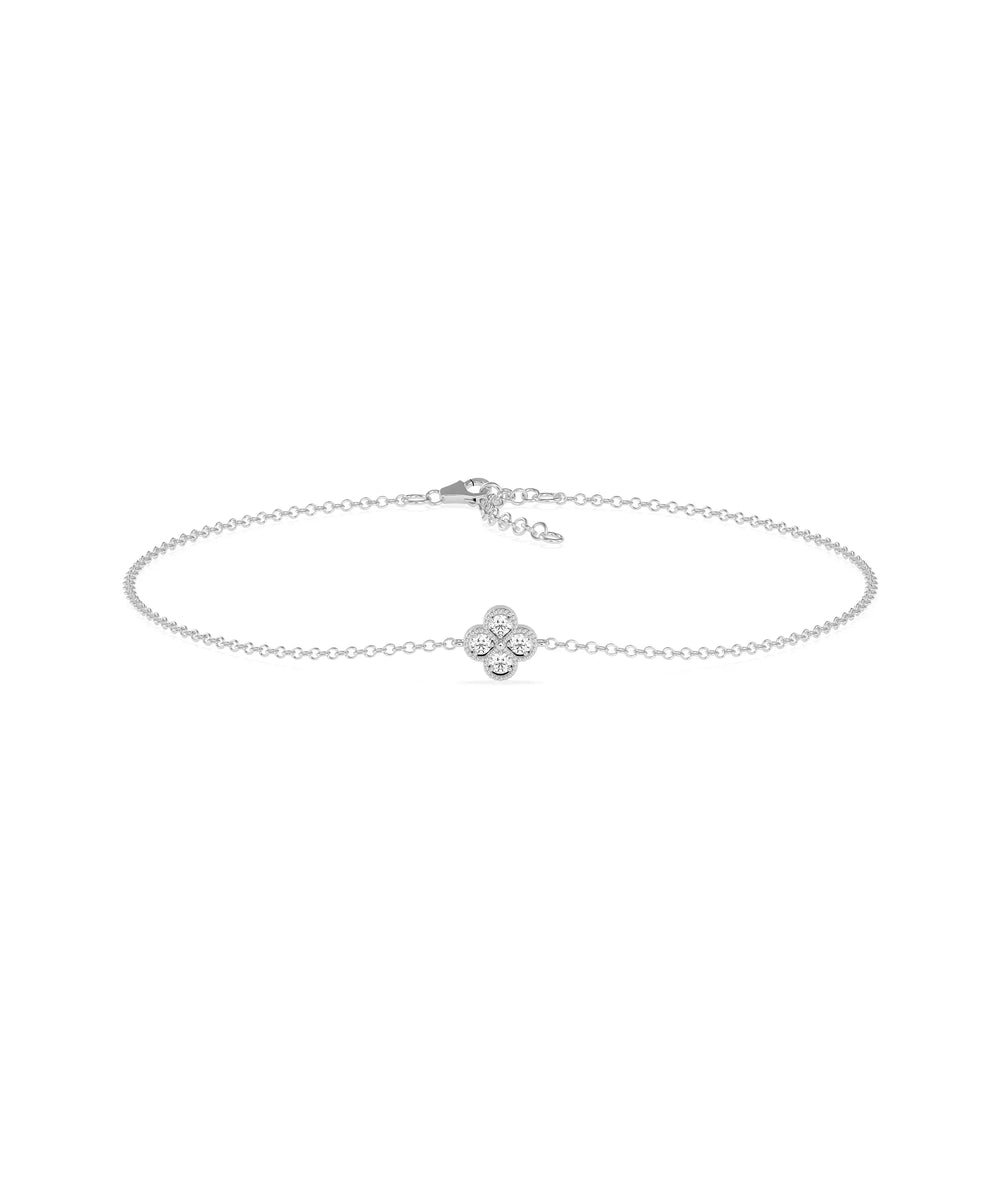 Diamond Clover Bracelet | Everyday Jewelry - 79e | Everyday 14K Gold Jewelry