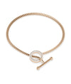 Diamond Toggle Curb Link Bracelet - 79e | Everyday 14K Gold Jewelry