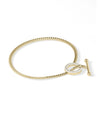 Diamond Toggle Curb Link Bracelet - 79e | Everyday 14K Gold Jewelry