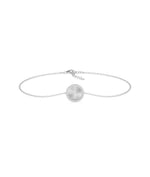 Diamond Outline Coin Bracelet - 79e | Everyday 14K Gold Jewelry