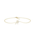 Initial with Solitaire Bracelet