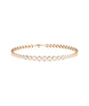 Diamond Graduating Bezel Bracelet - 79e | Everyday 14K Gold Jewelry