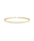 Diamond Graduating Bezel Bracelet