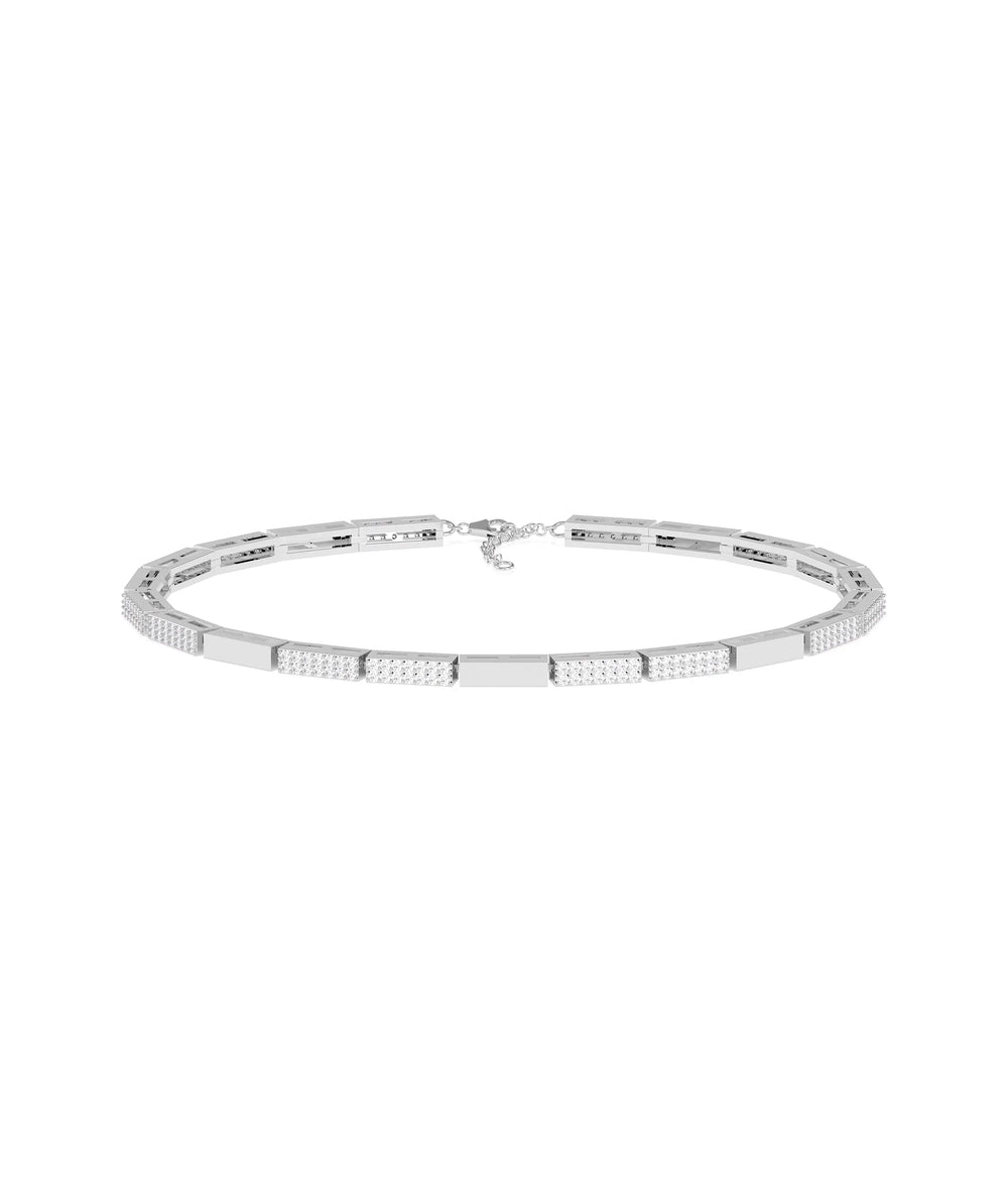 Diamond Pave Link Bracelet - 79e | Everyday 14K Gold Jewelry