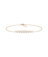 Diamond Graduating Bezel Bracelet - 79e | Everyday 14K Gold Jewelry