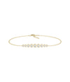 Diamond Graduating Bezel Bracelet - 79e | Everyday 14K Gold Jewelry