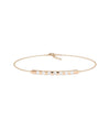 Station Sation Bar Cable Chain Bracelet - 79e | Everyday 14K Gold Jewelry