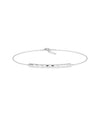 Station Sation Bar Cable Chain Bracelet - 79e | Everyday 14K Gold Jewelry