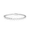 Graduating Bezel Set Diamond Tennis Bracelet - 79e | Everyday 14K Gold Jewelry