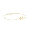 Bubble Initial Cable Chain Bracelet - 79e | Everyday 14K Gold Jewelry