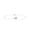 Elongated Bubble Heart Bracelet - 79e | Everyday 14K Gold Jewelry