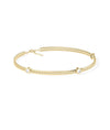 Curb Link Diamond Station Bracelet - 79e | Everyday 14K Gold Jewelry