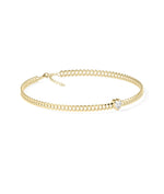 Curb Link Diamond Solitaire Bracelet - 79e | Everyday 14K Gold Jewelry