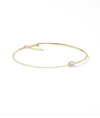 Diamond Solitaire Bracelet - 79e | Everyday 14K Gold Jewelry