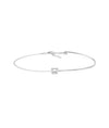 Diamond Solitaire Bracelet - 79e | Everyday 14K Gold Jewelry