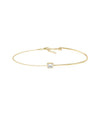 Diamond Solitaire Bracelet - 79e | Everyday 14K Gold Jewelry