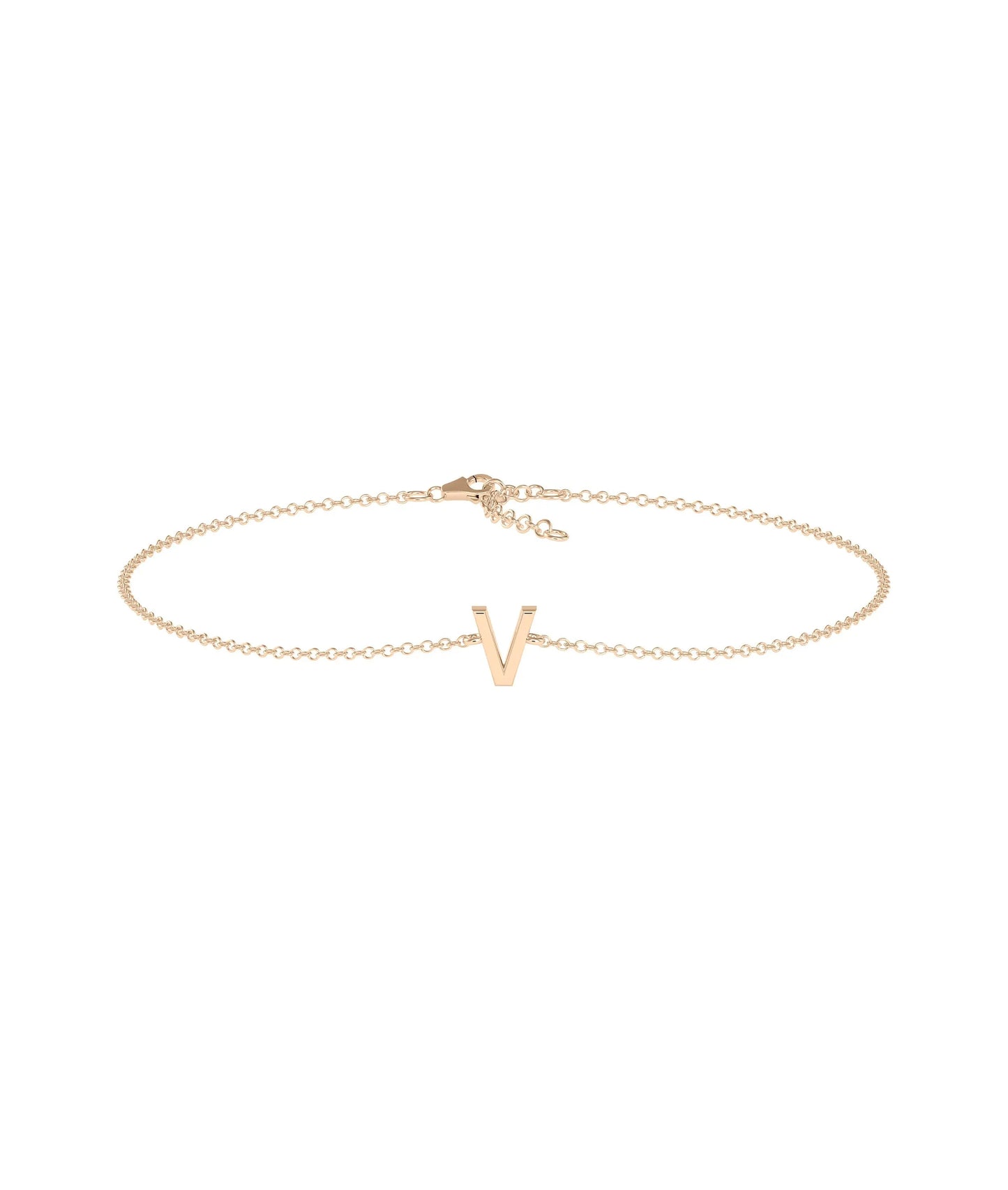 Custom Initial Bracelet - 79e | Everyday 14K Gold Jewelry