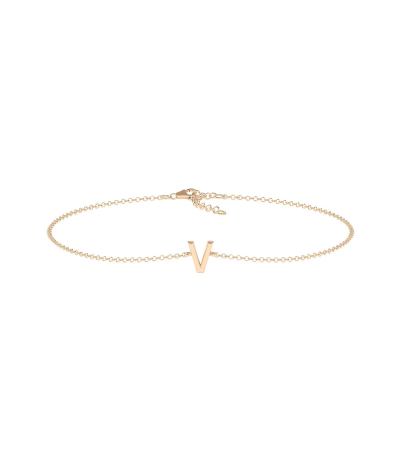Custom Initial Bracelet - 79e | Everyday 14K Gold Jewelry
