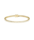 Bezel Diamond Tennis Bracelet