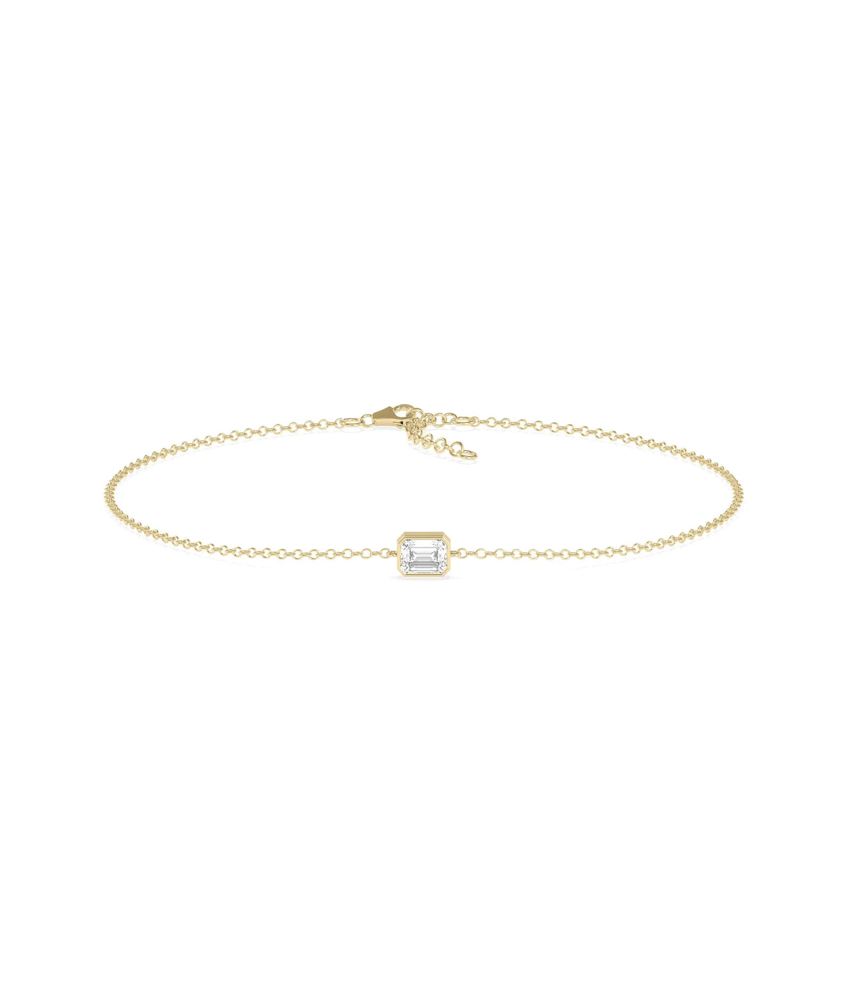 Diamond Solitaire Bracelet - 79e | Everyday 14K Gold Jewelry