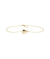 Diamond Bubble Heart Bracelet - 79e | Everyday 14K Gold Jewelry