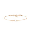 Diamond Solitaire Bracelet - 79e | Everyday 14K Gold Jewelry