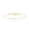 Diamond Solitaire Bracelet - 79e | Everyday 14K Gold Jewelry