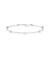 Diamond Station Bracelet - 79e | Everyday 14K Gold Jewelry