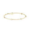 Diamond Station Bracelet - 79e | Everyday 14K Gold Jewelry