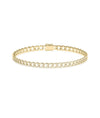 Diamond Curb Link Bracelet - 79e | Everyday 14K Gold Jewelry