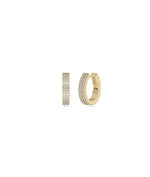 2 Row Diamond Pave Ear Cuff - 79e | Everyday 14K Gold Jewelry