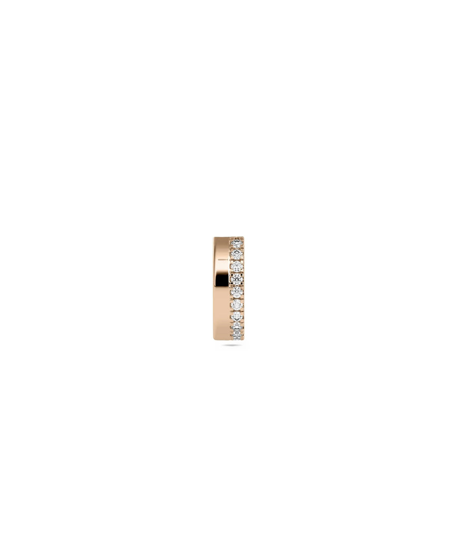 Gold and Diamond Line Ear Cuff - 79e | Everyday 14K Gold Jewelry
