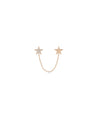 Diamond Star 2 Piercing Earring - 79e | Everyday 14K Gold Jewelry
