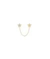 Diamond Star 2 Piercing Earring - 79e | Everyday 14K Gold Jewelry