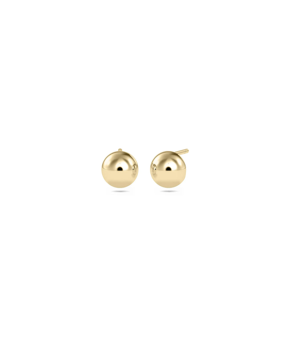 Gold Bubble Stud Earring - 79e | Everyday 14K Gold Jewelry