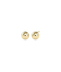Gold Bubble Stud Earring