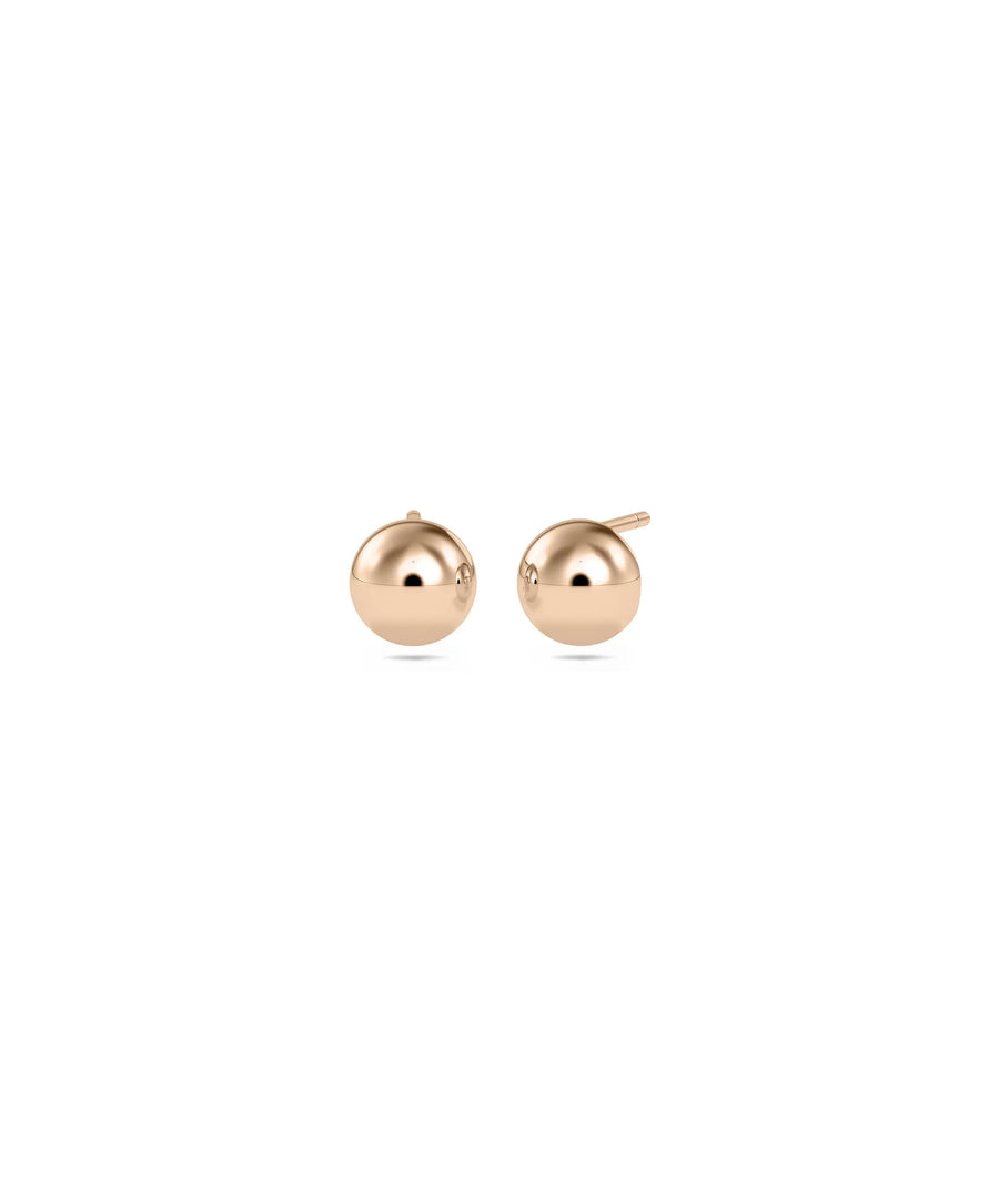 Gold Bubble Stud Earring - 79e | Everyday 14K Gold Jewelry