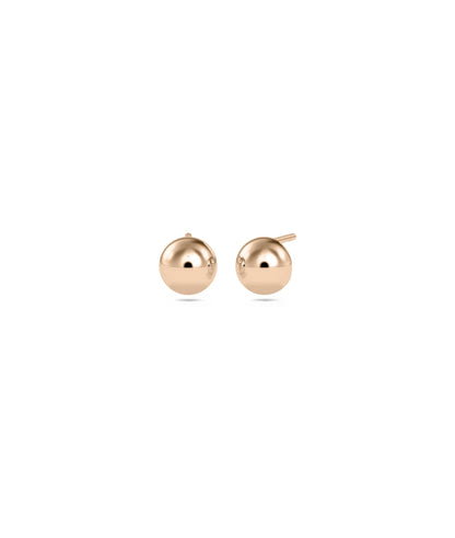 Gold Bubble Stud Earring - 79e | Everyday 14K Gold Jewelry