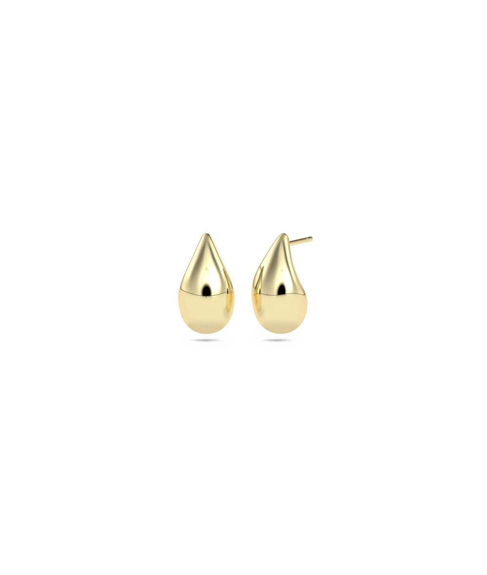 Gold Drop Stud Earring - 79e | Everyday 14K Gold Jewelry