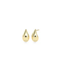Gold Drop Stud Earring