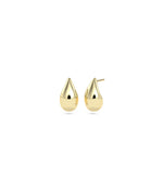 Gold Drop Stud Earring - 79e | Everyday 14K Gold Jewelry