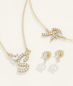 Diamond Initial with Solitaire Bracelet - 79e | Everyday 14K Gold Jewelry